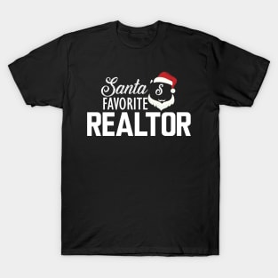 Realtor - Santa's favorite realtor T-Shirt